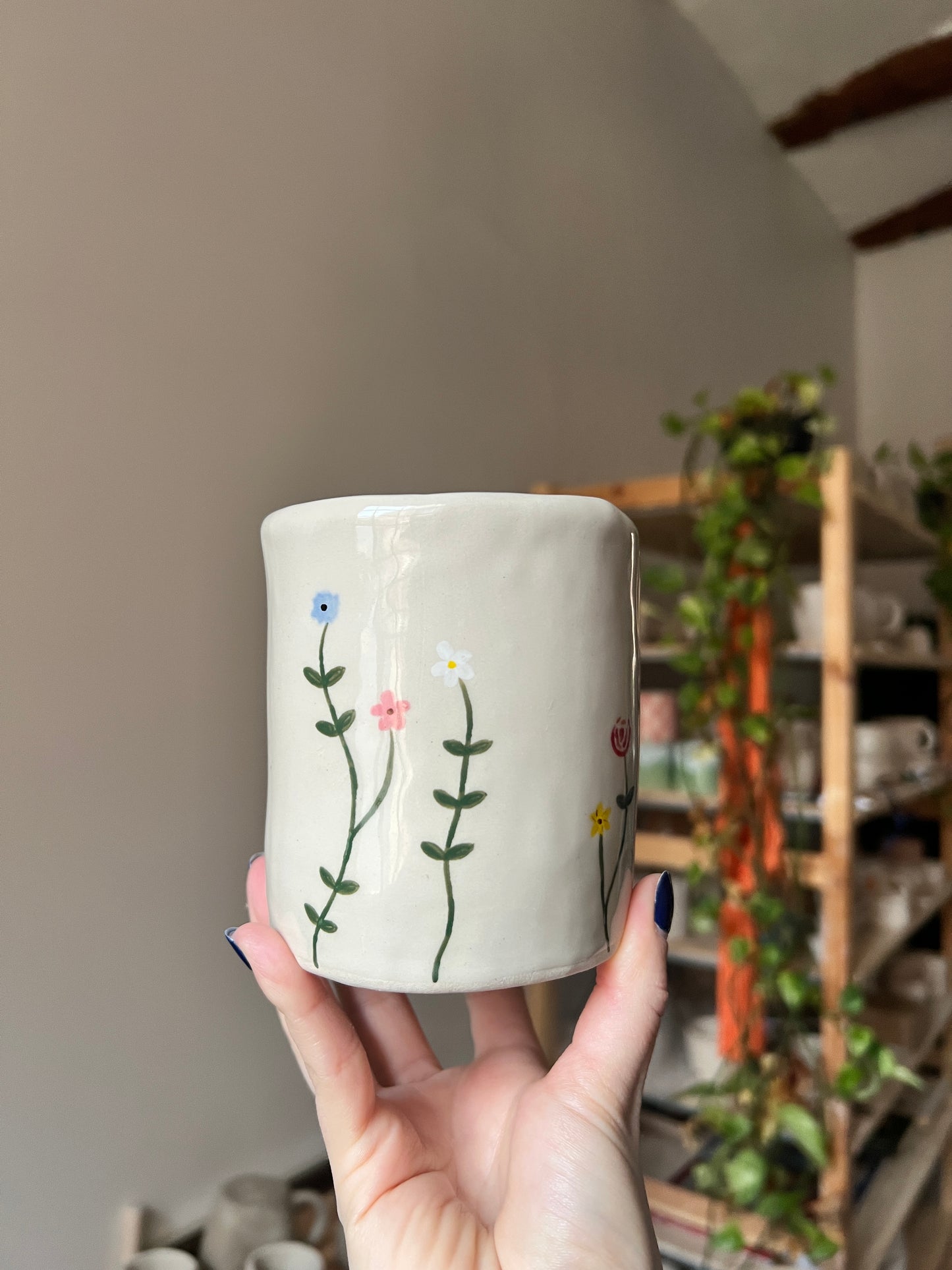 Fate of Ophelia flower travel / keep cup