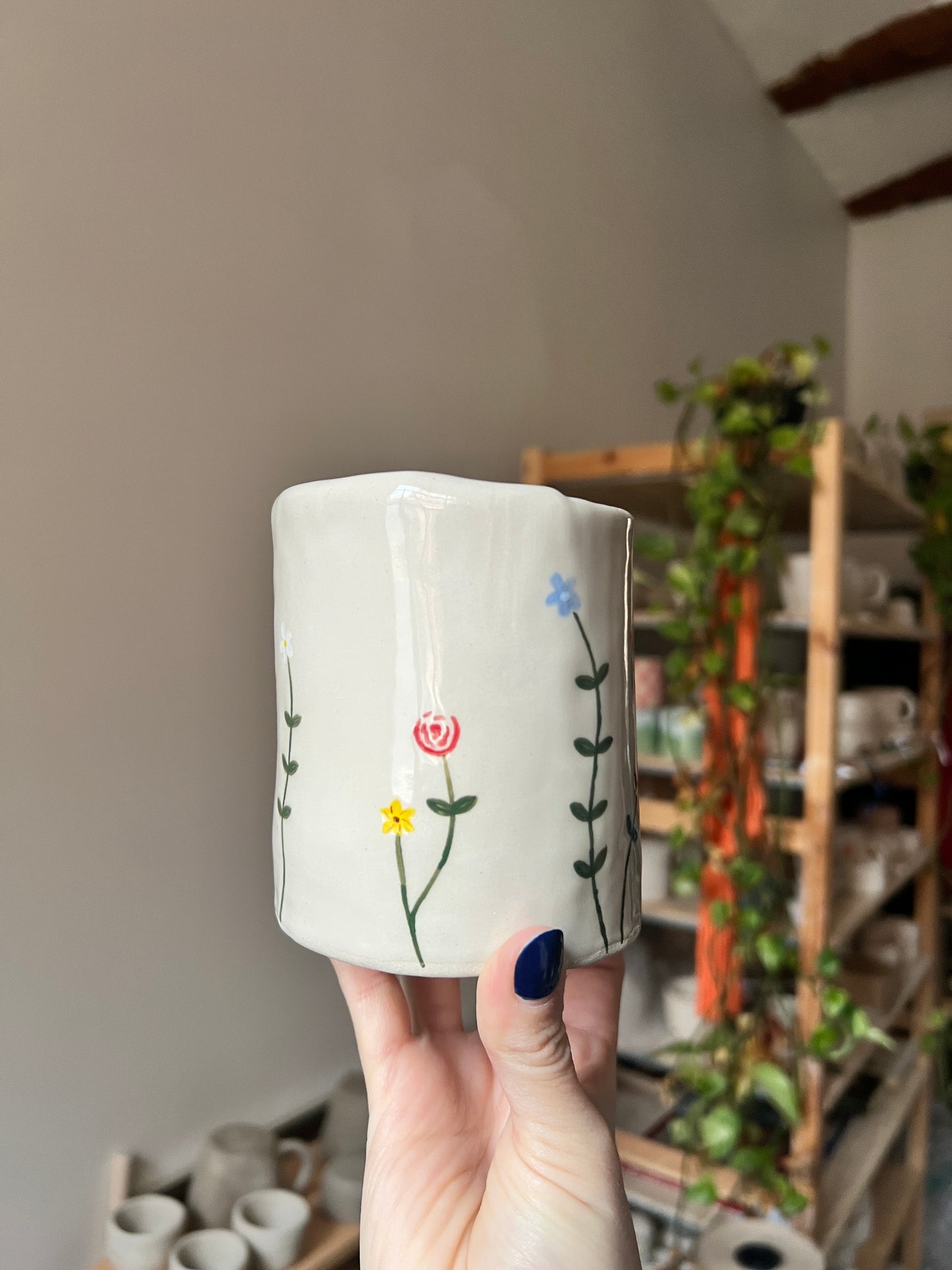 Fate of Ophelia flower travel / keep cup