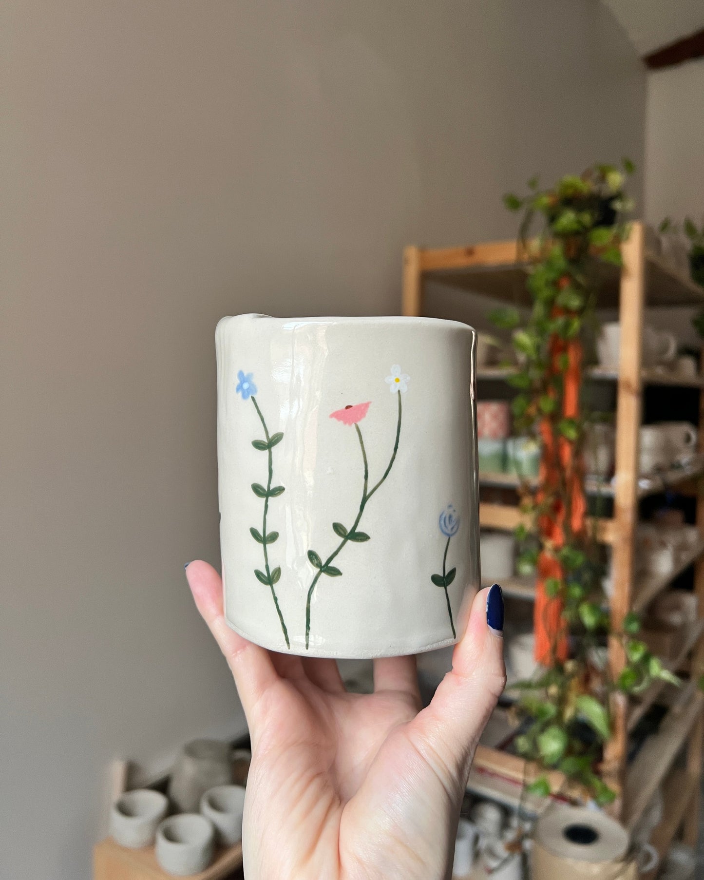 Fate of Ophelia flower travel / keep cup