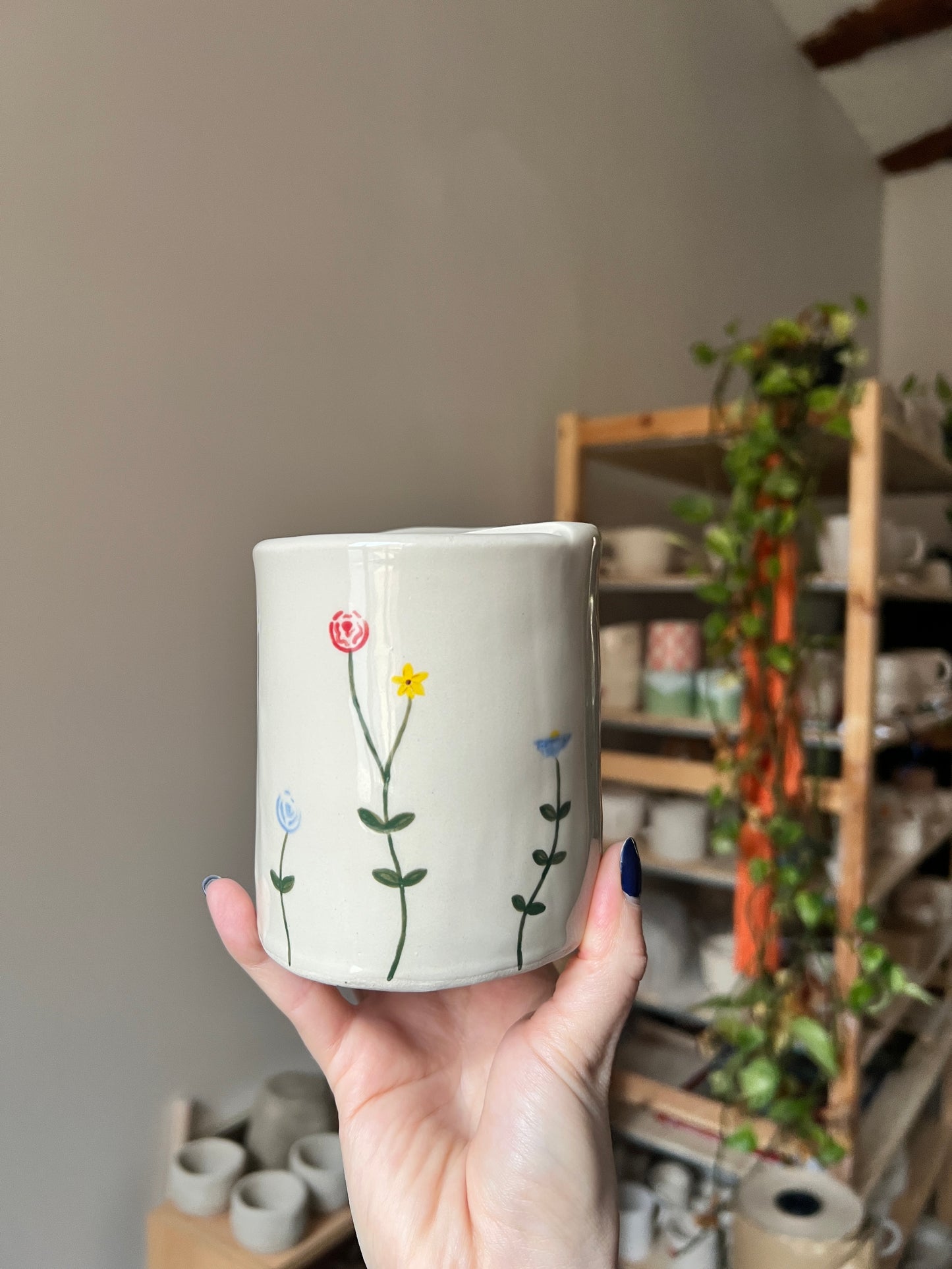 Fate of Ophelia flower travel / keep cup