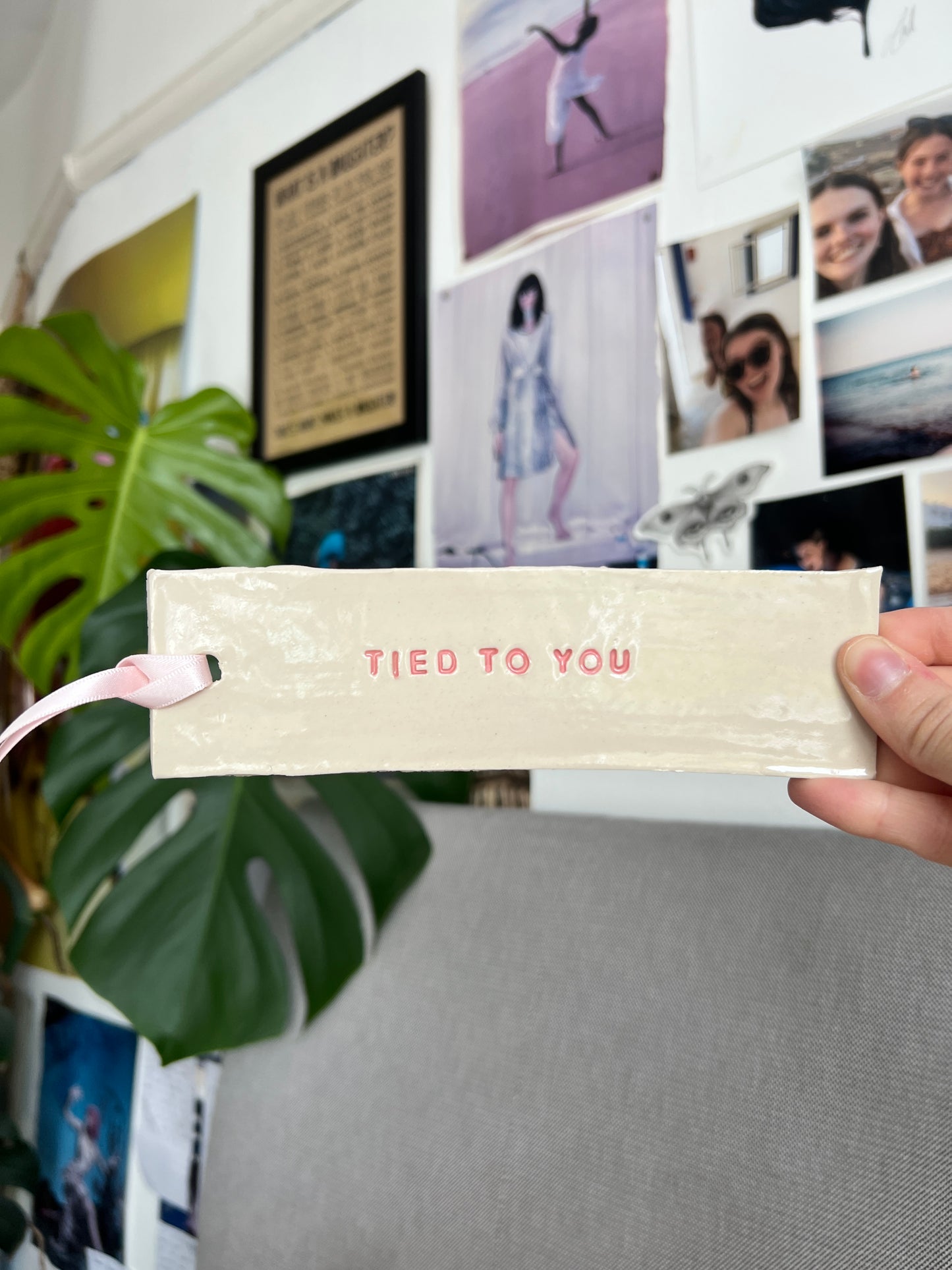 Tied to you bookmark