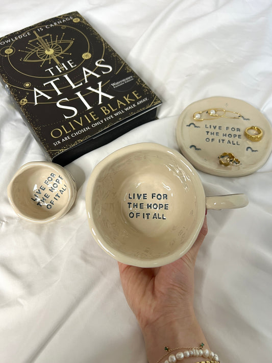 Living for the hope of it all mug