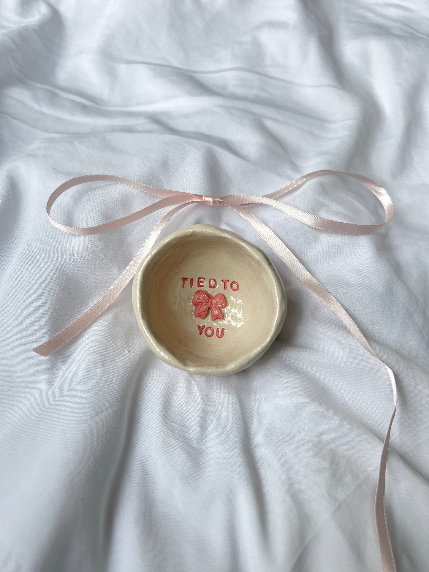 Tied to you trinket dish