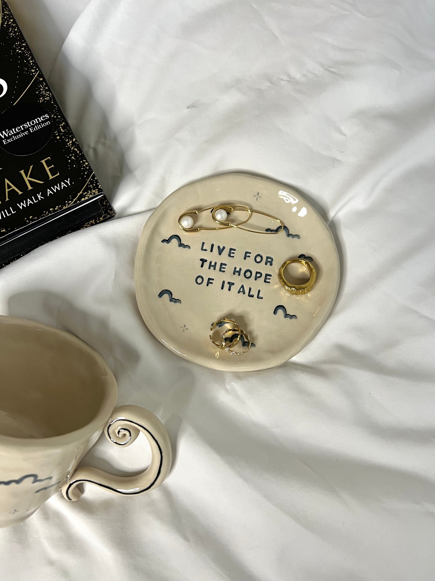 Living for the hope of it all plate