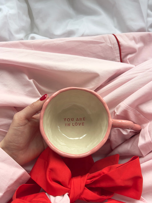 You are in love mug