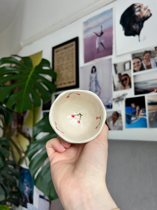 Cherry hearts trinket dish