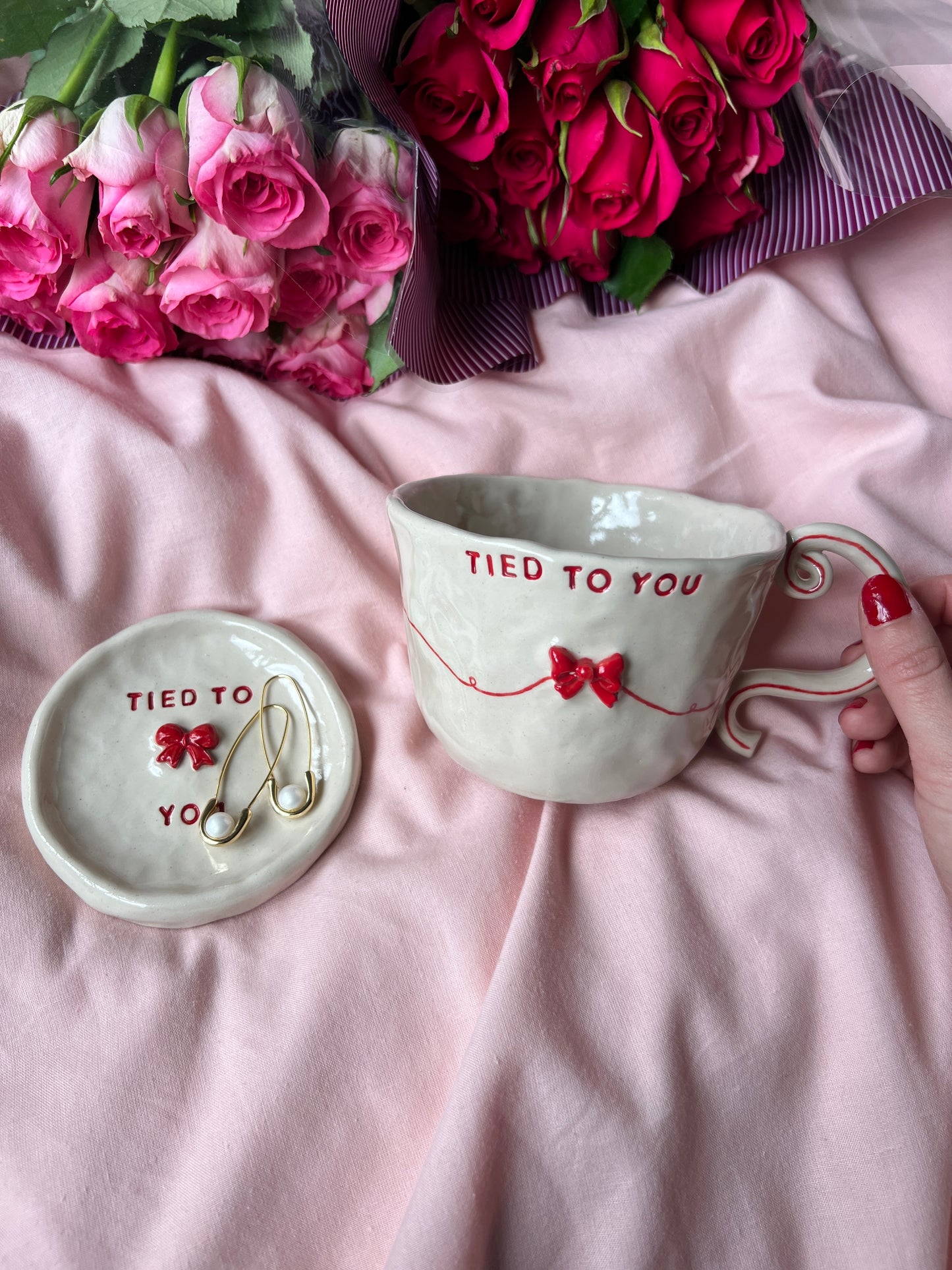 The Tied to You mug