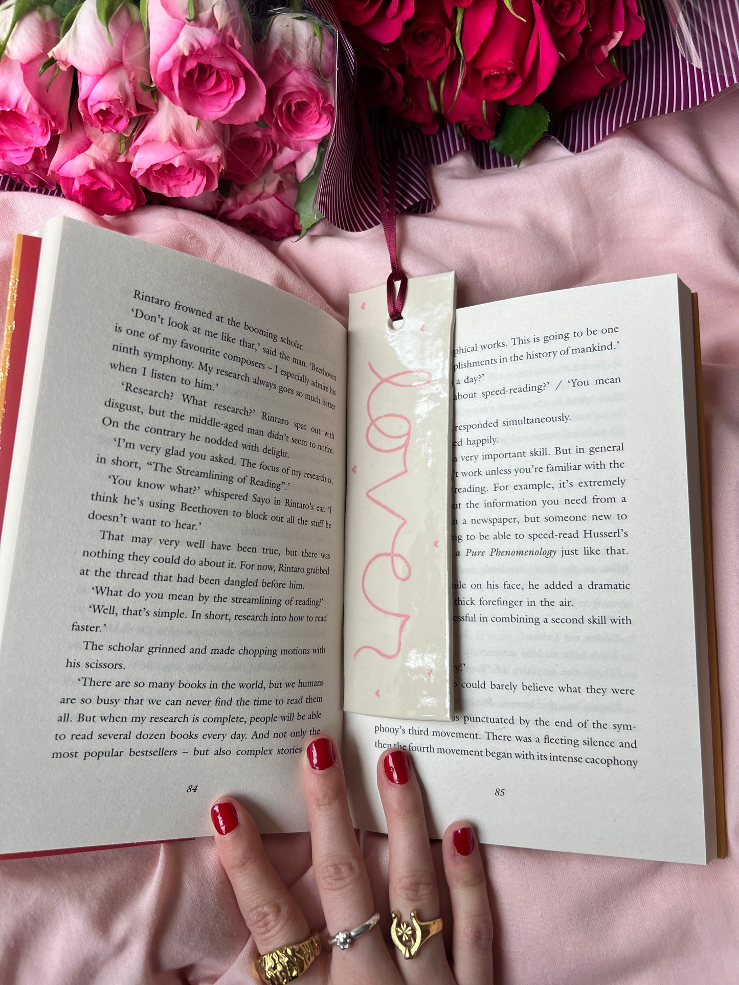 The Lover bookmark