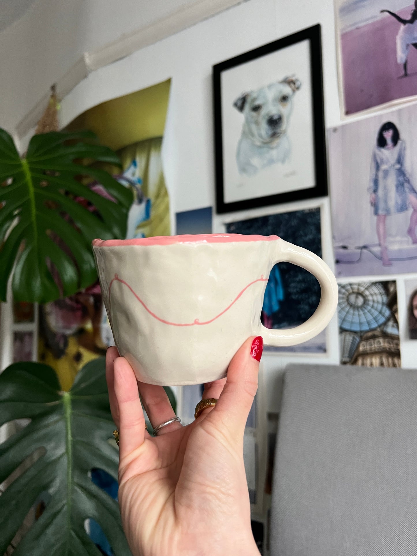 The Lover heart mug