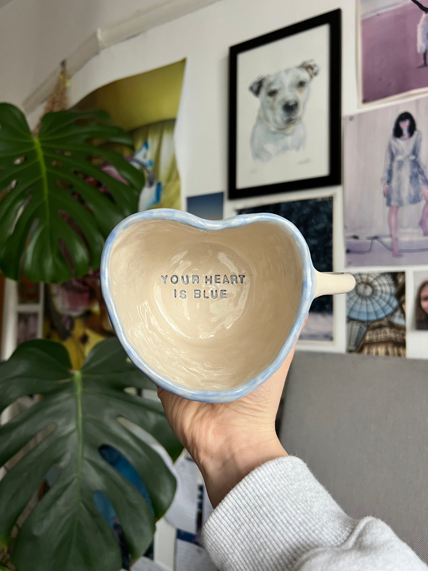 The Blue Heart mug