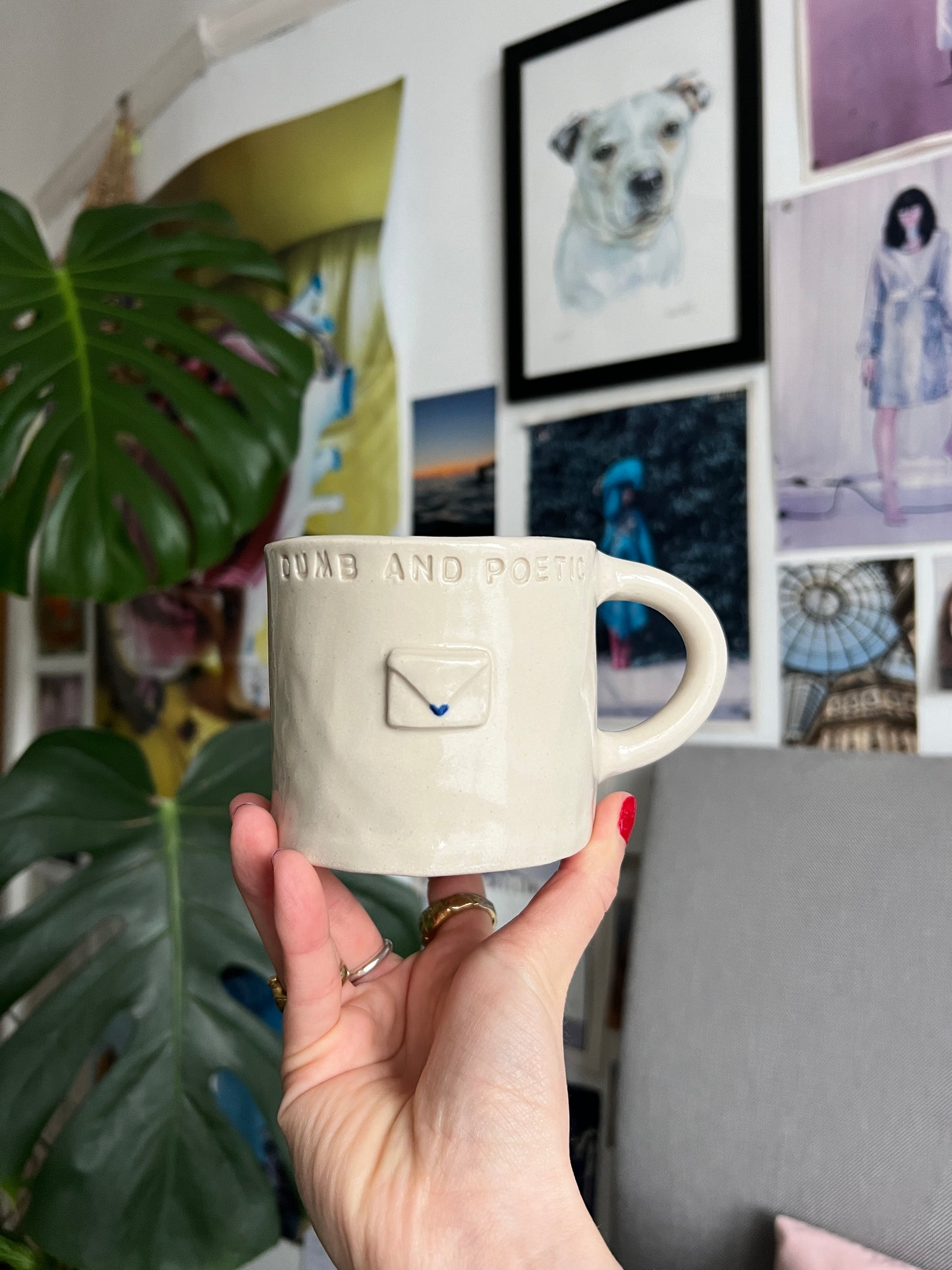 The Dumb and Poetic mug