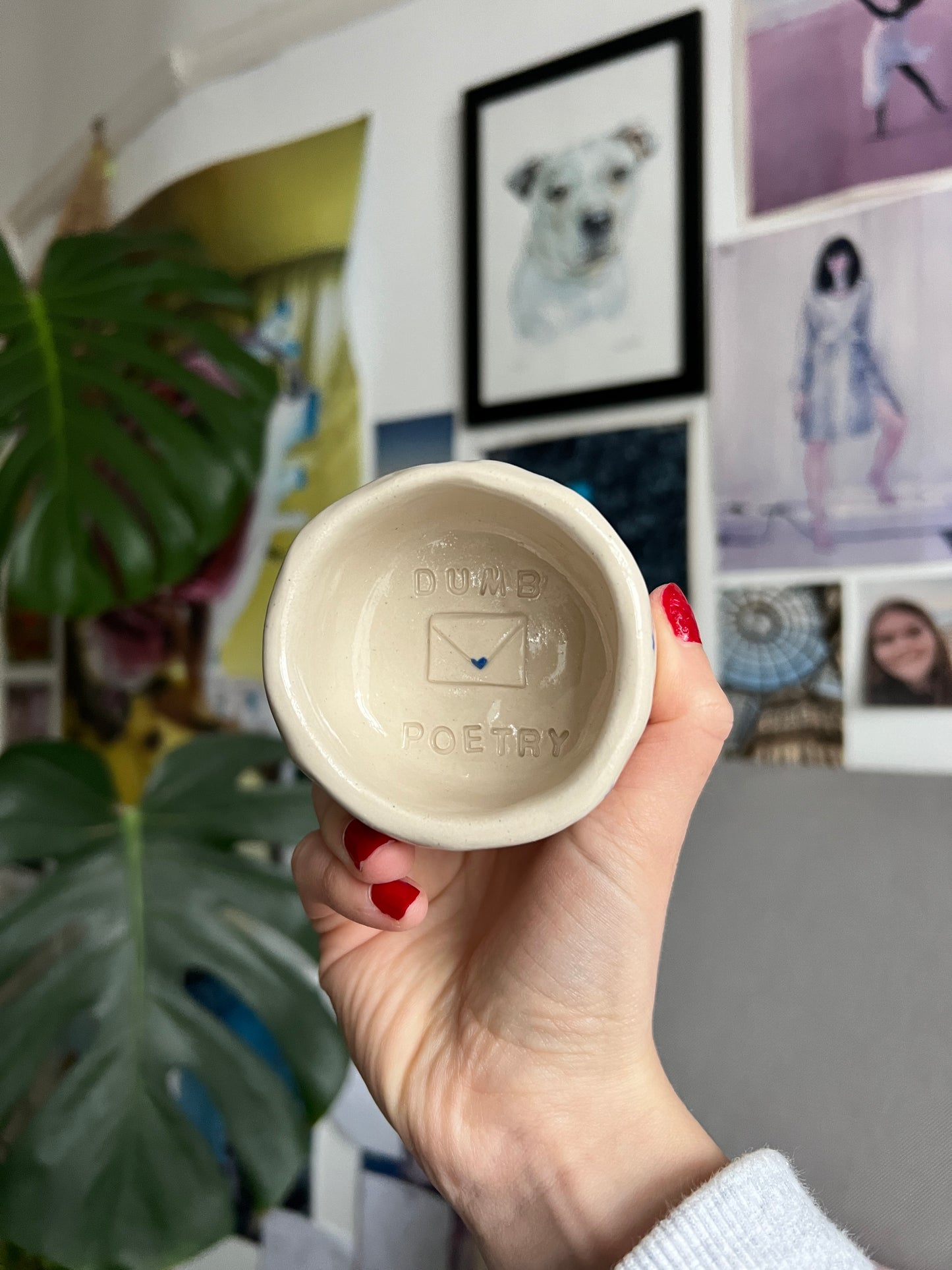 Dumb and Poetic trinket dish / espresso cup