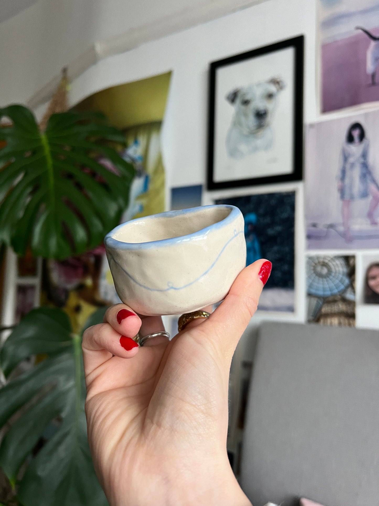 Borrowed and Blue trinket dish / espresso cup