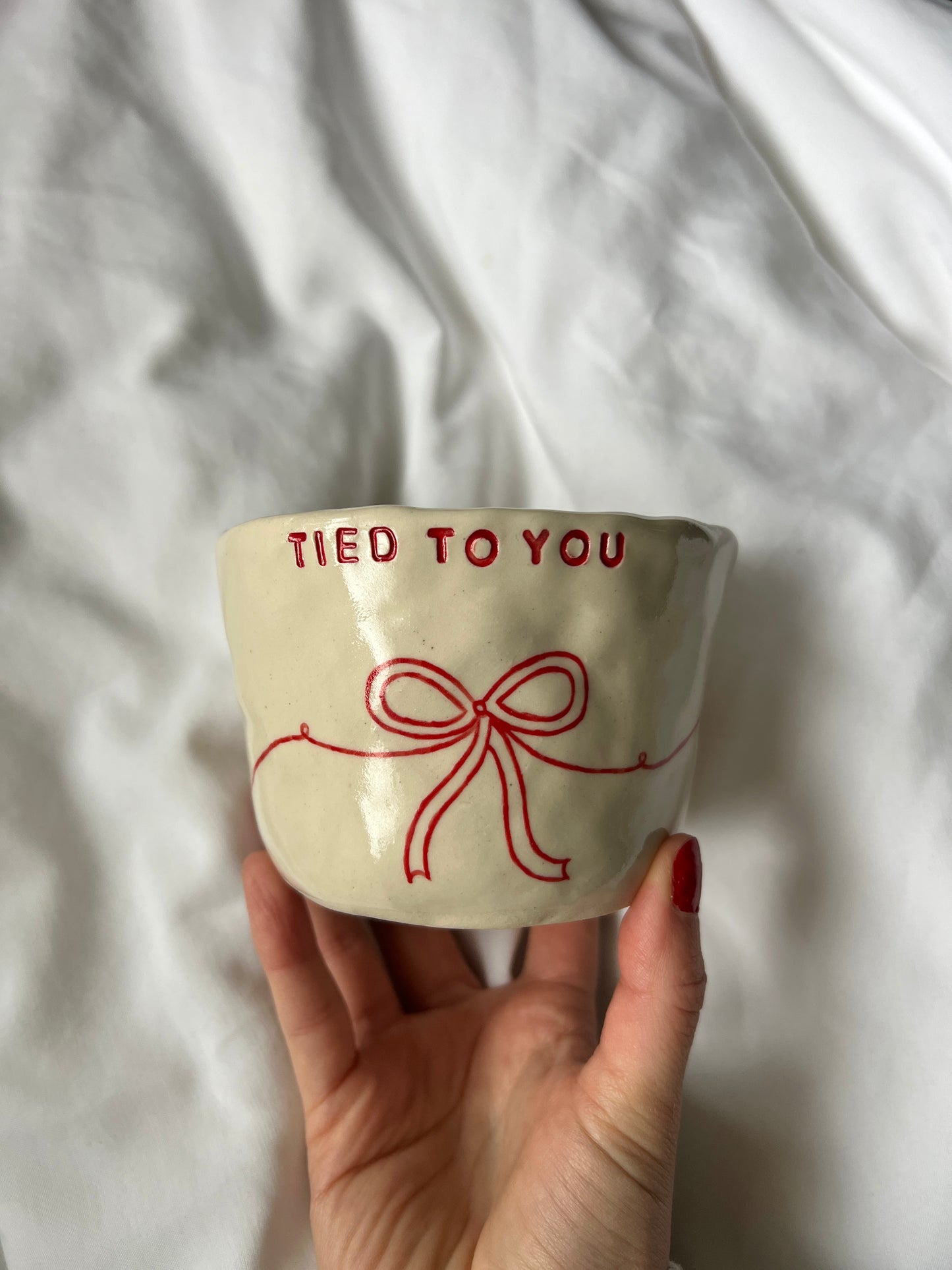 Tied to You cup