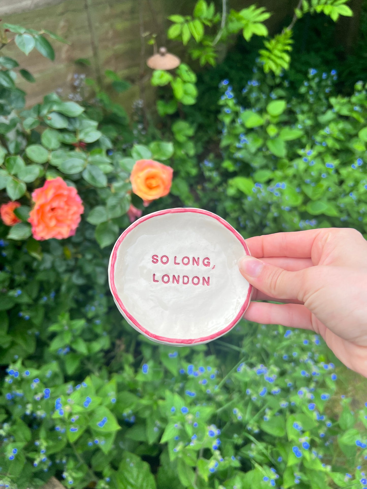 So long London plate