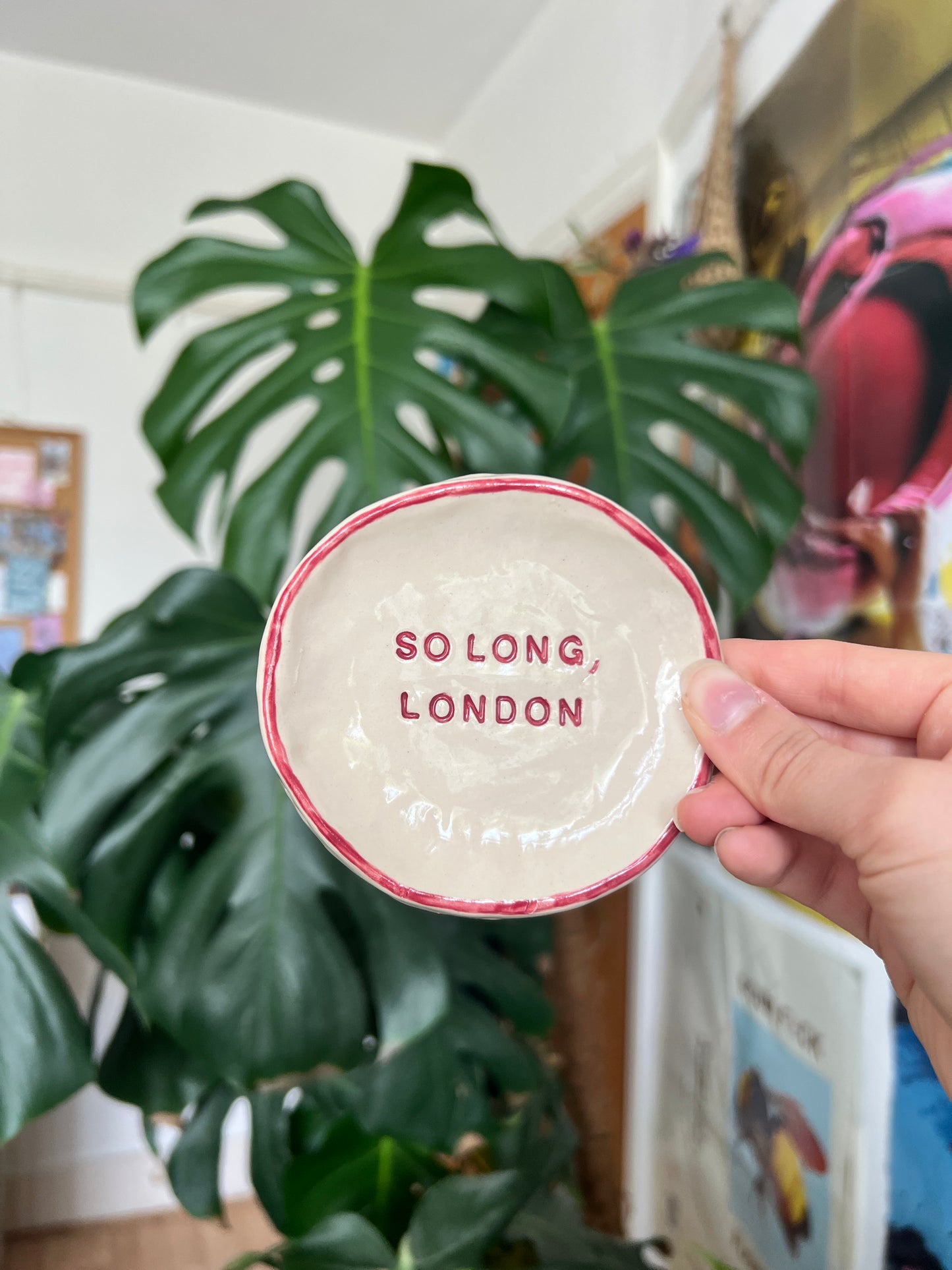 So long London plate