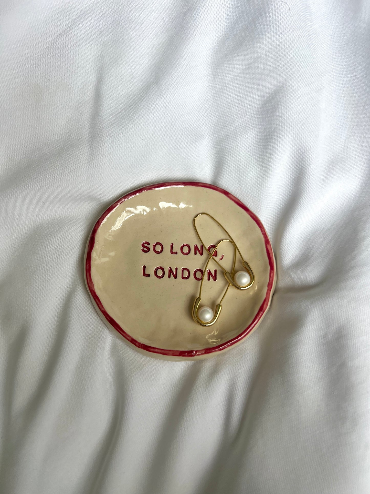 So long London plate