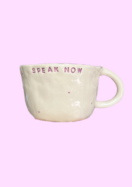 The Speak Now mug