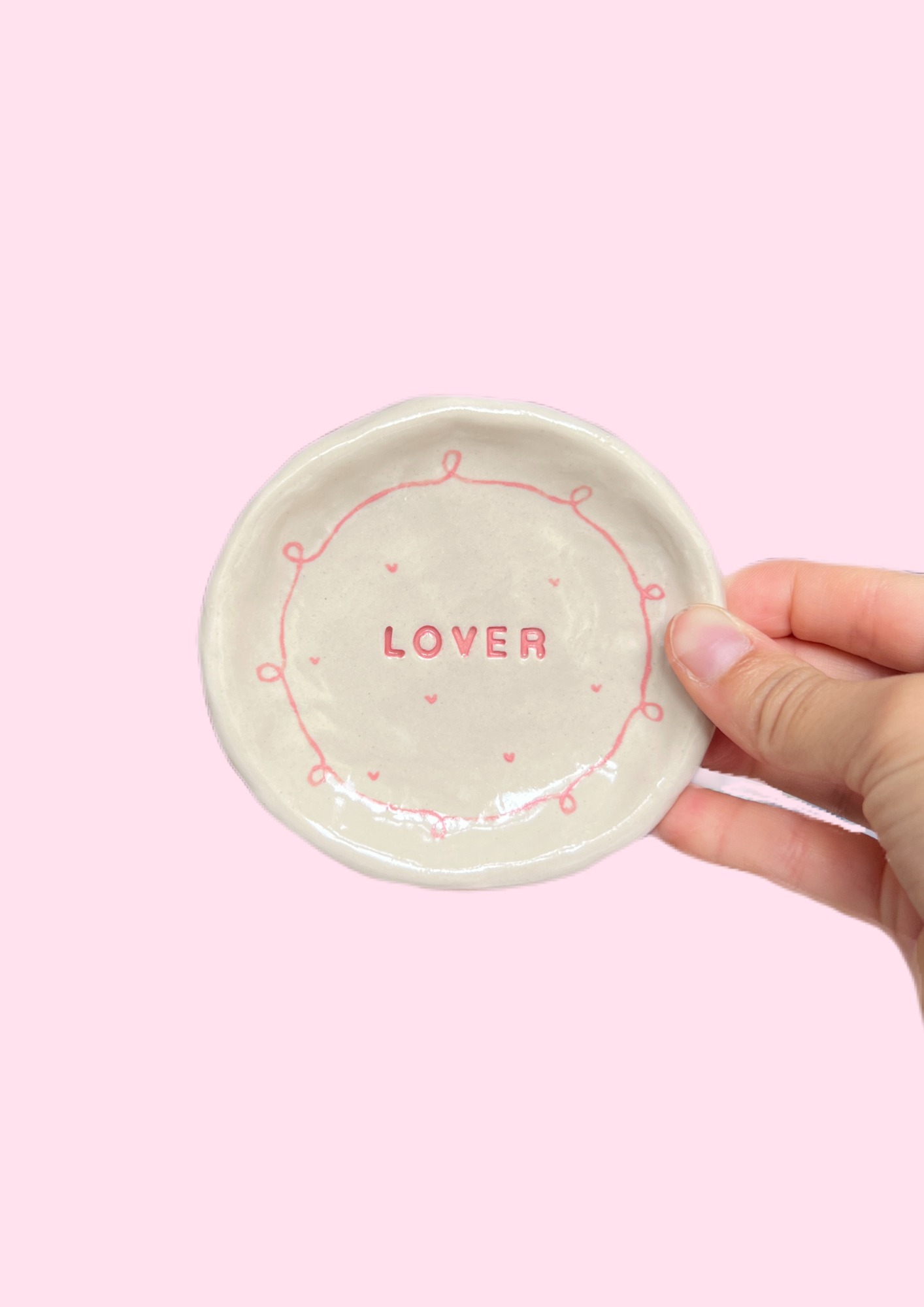 The Lover plate