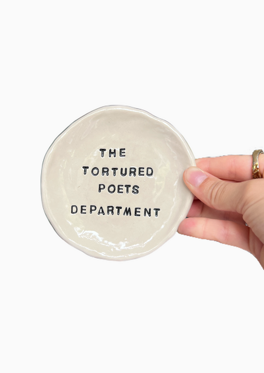 The Tortured Poets plate