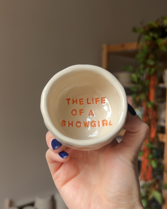 Life of a Showgirl trinket dish